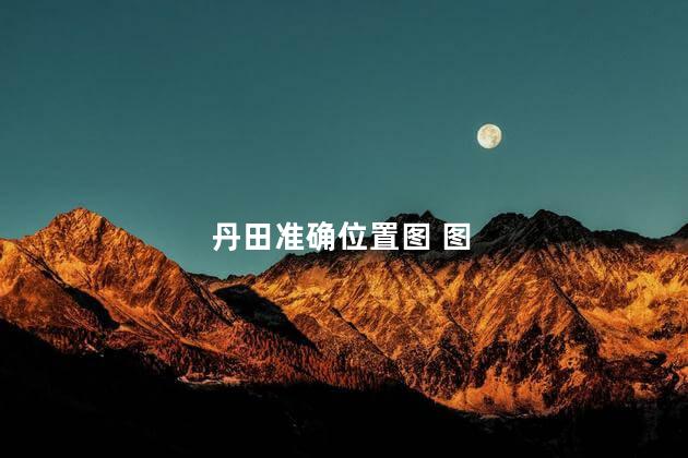 丹田准确位置图 图